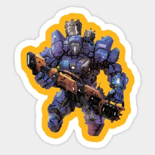 BLUE DESERT Sticker